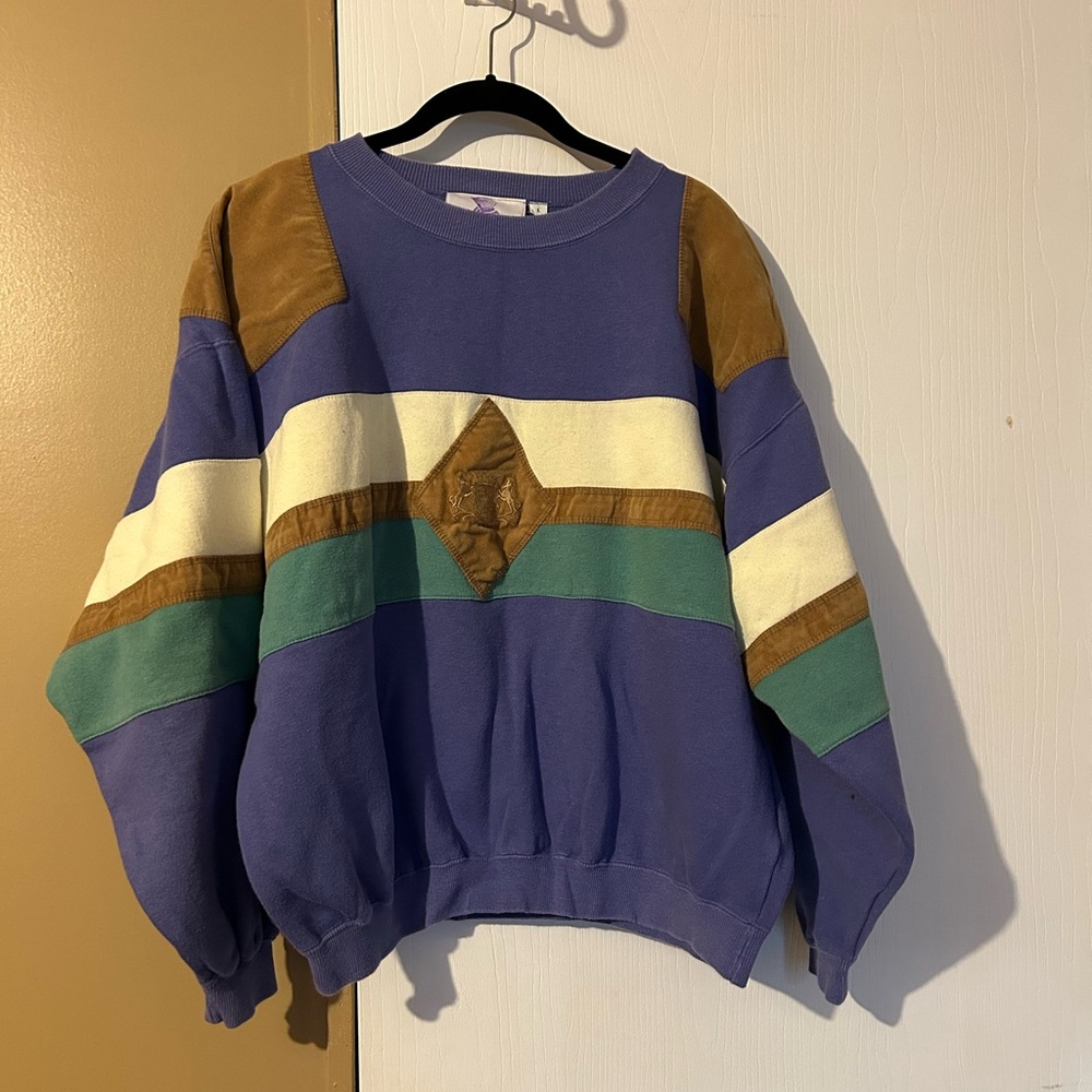 Vintage Colorblock Sweatshirt
